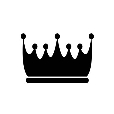 Crown Logo Şablon vektör simgesi