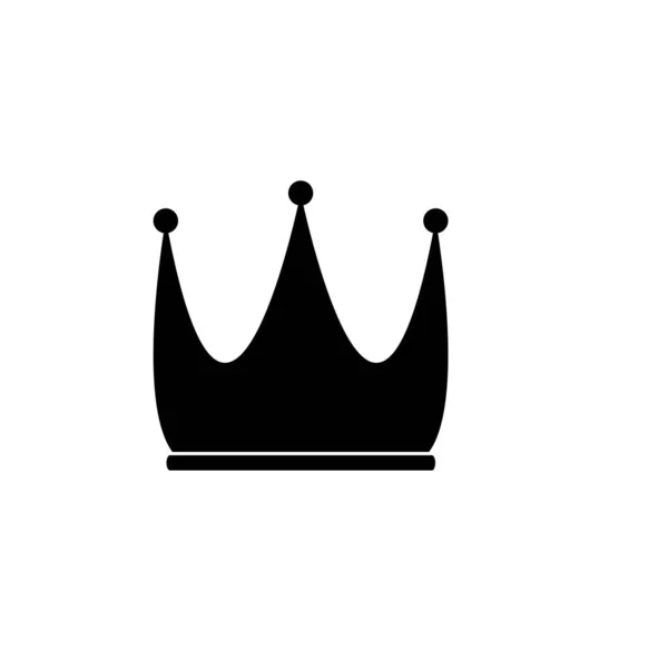 Vektorová ikona šablony loga koruny — Stockový vektor
