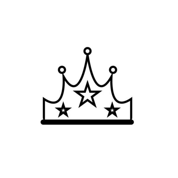 Crown Logo Template vector icon — Stock Vector