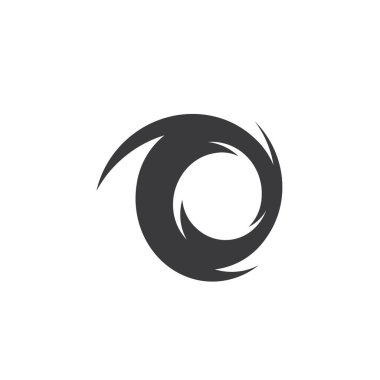 Girdap vektör çizim simgesi