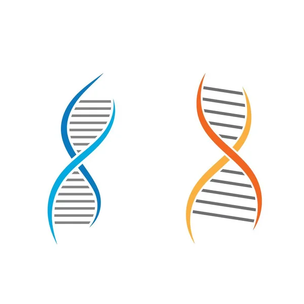 DNA vektör simgesi illüstrasyon tasarımı — Stok Vektör