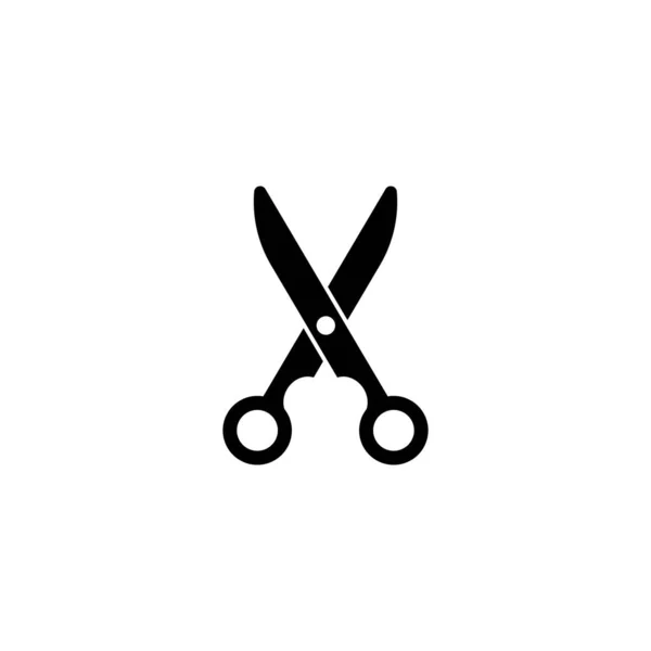 Ícone de barbearia Vector Design de ilustração Logo —  Vetores de Stock