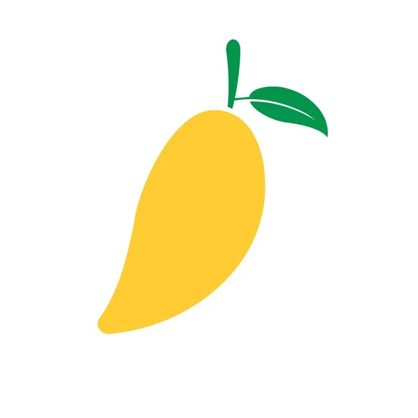 Icône mangue Vector Illustration design Logo — Image vectorielle