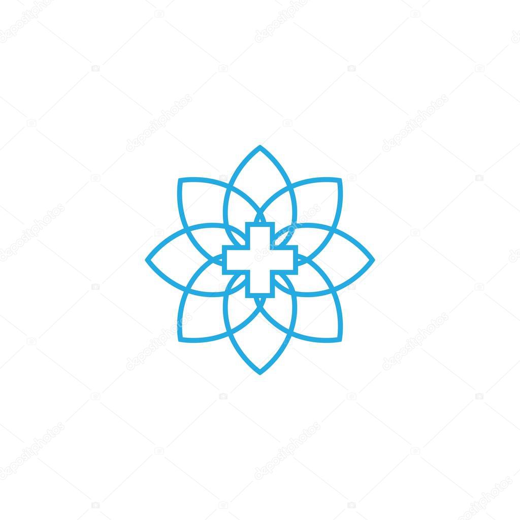 Health Medical Logo template vector illustration design