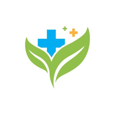 Sağlık tıbbi Logo şablonu vektör