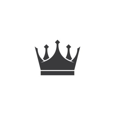 Crown Logo Şablon vektör simgesi