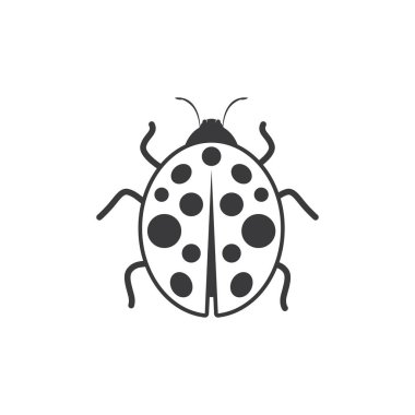 Güzellik hata vektör illüstrasyon simgesi