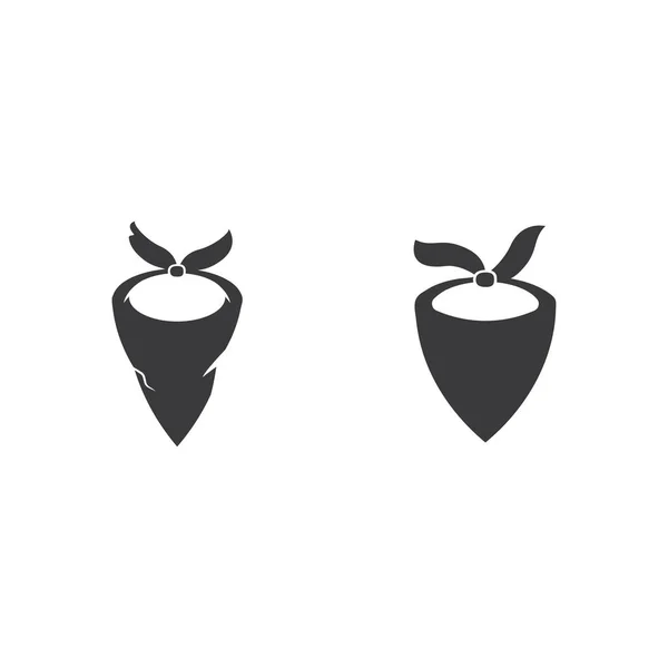Masque Illustration d'icône vectorielle Ouest — Image vectorielle