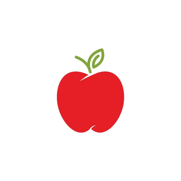 Icône de conception de vecteur de pomme sain — Image vectorielle