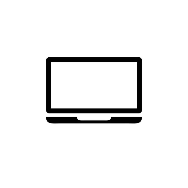Ícone de computador Vector Design de ilustração Logo — Vetor de Stock