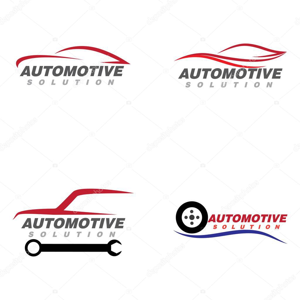 Auto car Logo Template vector illustration icon design