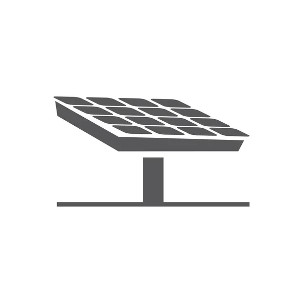 Solar Symbol Vektor Illustration Design Logo — Stockvektor