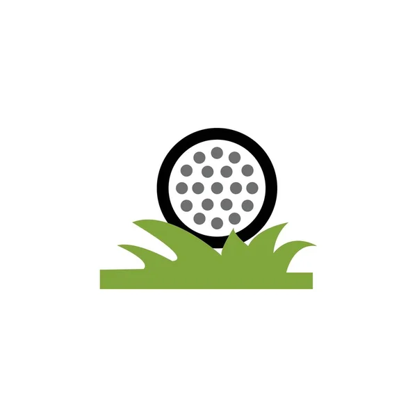 Golf Symbol Vektor Illustration Design Logo — Stockvektor