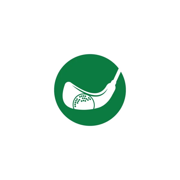 Golf Symbol Vektor Illustration Design Logo — Stockvektor