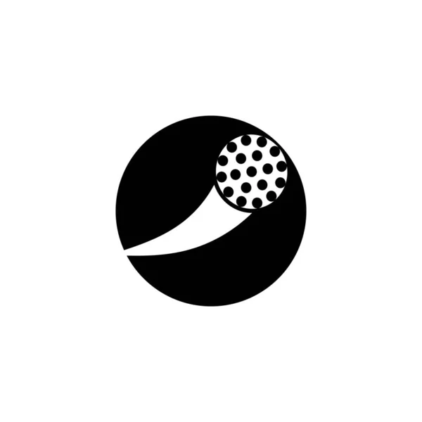 Golf Symbol Vektor Illustration Design Logo — Stockvektor