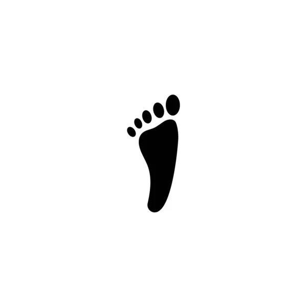 Foot Logo Template vector icon — Stock Vector