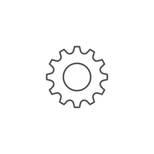 Gear icon logo vector icon — Stock Vector