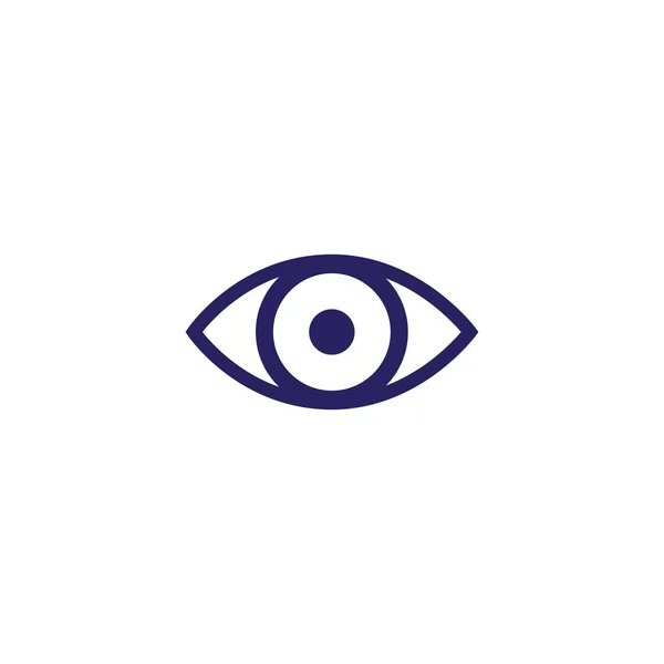 Design logo-ul vectorial Eye Care — Vector de stoc
