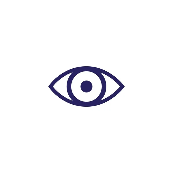 Diseño del logo del vector Eye Care — Archivo Imágenes Vectoriales