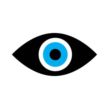 Göz Bakımı vektör logosu tasarımı