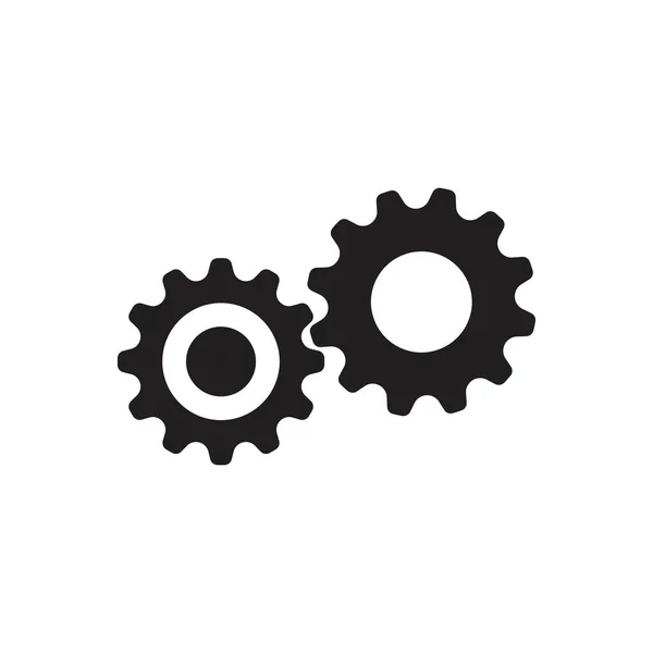 Gear Logo模板矢量图标 — 图库矢量图片