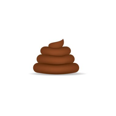 Poo vektör resimleme şablonu