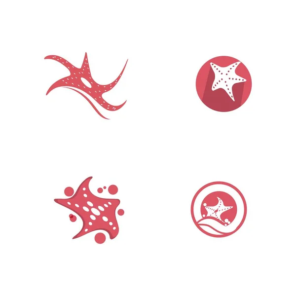 Star Zee Vector Pictogram Illustratie Ontwerp Template — Stockvector