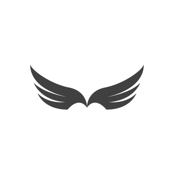 Falcon Wing Logo Plantilla Vector Ilustración Diseño — Archivo Imágenes Vectoriales