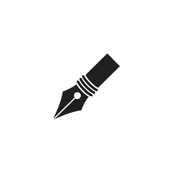 Pen Pictogram Sjabloon Vector Illustratie Ontwerp — Stockvector