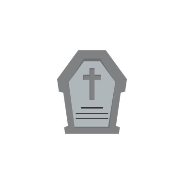Tomb simgesi vektör illüstrasyon tasarımı