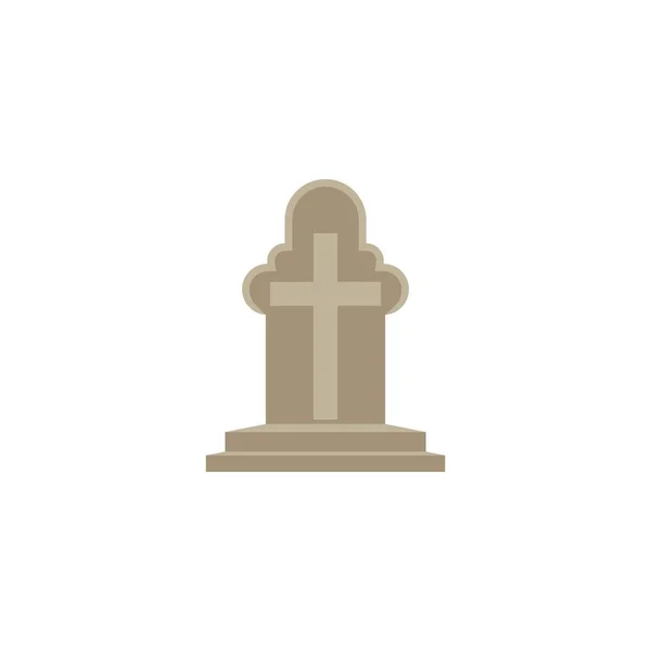 Tomb Icon Template Vector Illustration Design — Stock Vector