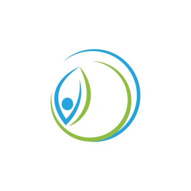 Yeşil Ağaç Yaprağı ekolojisi doğa element tasarımı