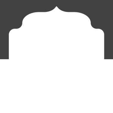 Cami pencere vektör tasarım şablonu