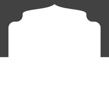 Cami pencere vektör tasarım şablonu