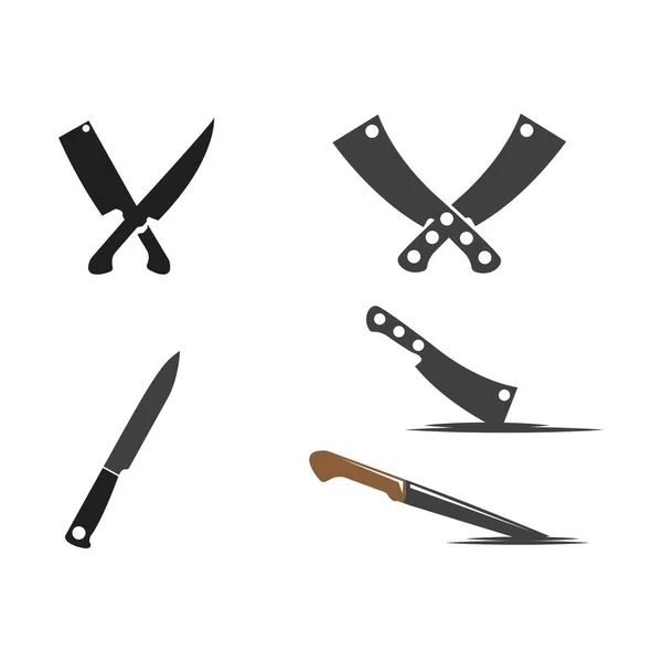 Knife Icon Template Vector Illustration Design — Stock Vector