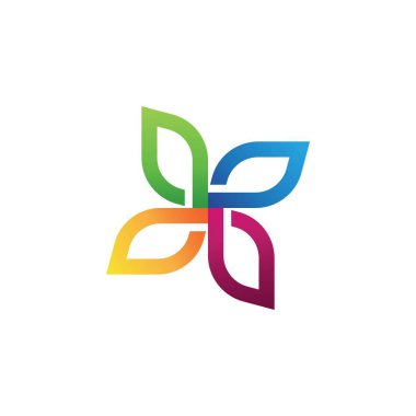 Yeşil Ağaç Yaprağı ekolojisi doğa element tasarımı