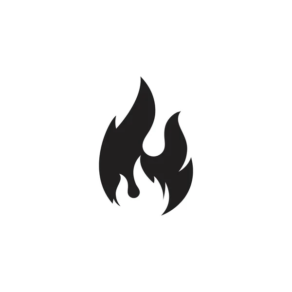 Πρότυπο Σχεδιασμού Φορέα Φωτιά Εικονίδιο Φωτιά — Διανυσματικό Αρχείο