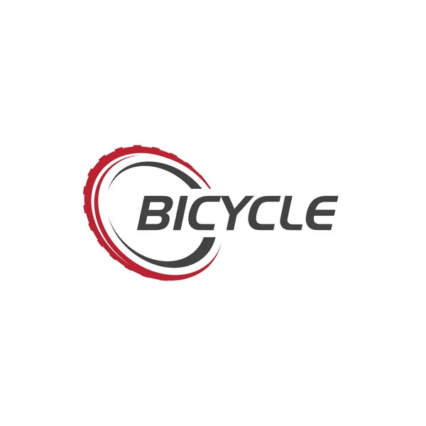 Fahrrad Vektor Symbol Illustration Design Vorlage — Stockvektor