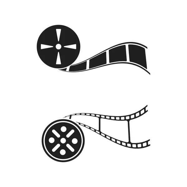 Film Film Cinéma Vectoriel Design Illustration — Image vectorielle