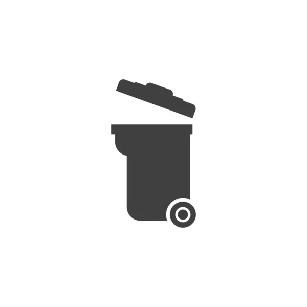 Trash Icons Vector Illustration Design Template — Stock Vector