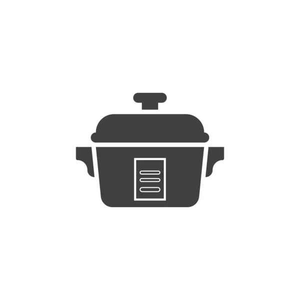 Rice Cooker Ikon Mall Vektor Illustration Design — Stock vektor