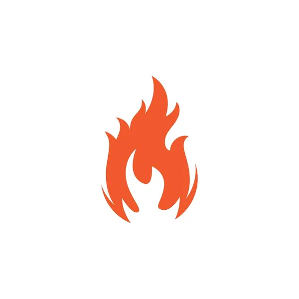 フレイムアイコン消防ベクトルデザインテンプレート — ストックベクタ