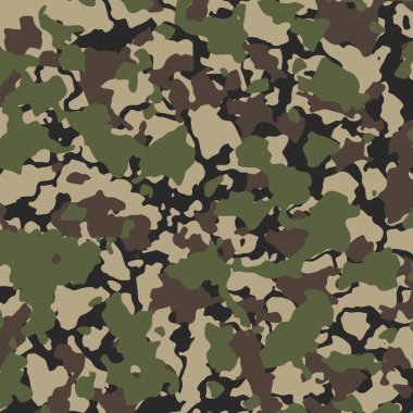 Doku kamuflajı ordu, ordu illüstrasyon tasarımını tekrarladı