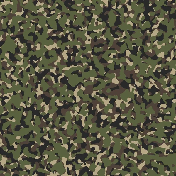 Texture Camouflage Militaire Répète Conception Illustration Armée — Image vectorielle