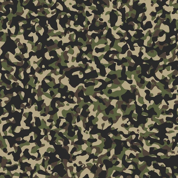 Texture Camouflage Militaire Répète Conception Illustration Armée — Image vectorielle