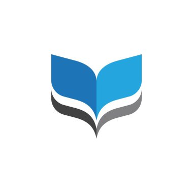 Eğitim Kitabı Şablonu vektör illüstrasyon tasarımı