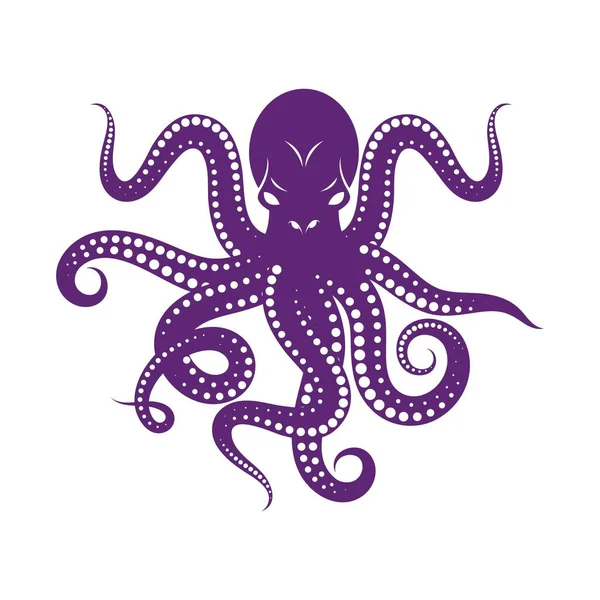 ahtapot vektör resimleme şablonu