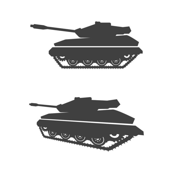 Military Tank  icon vector illustration design template