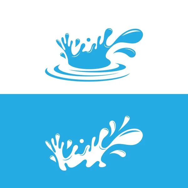 Water Plons Pictogram Vector Illustratie Ontwerp Sjabloon — Stockvector