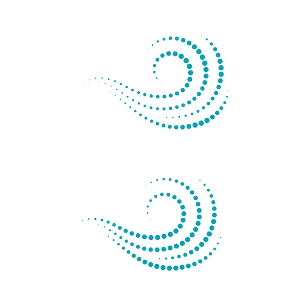 Значок Водної Хвилі Векторні Ілюстрації Шаблон Дизайну — стоковий вектор
